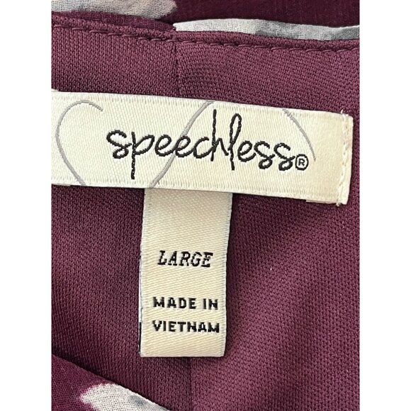 Floral Bell Sleeve Dress By Speechless‎ - Large - Picture 6 of 7